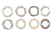 Leaves frames and elements, an Object Graphic by Woters little shop (Thumbnail 7 of 7)