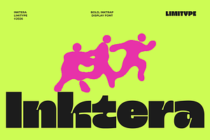 Inktera - Bold Inktrap Font