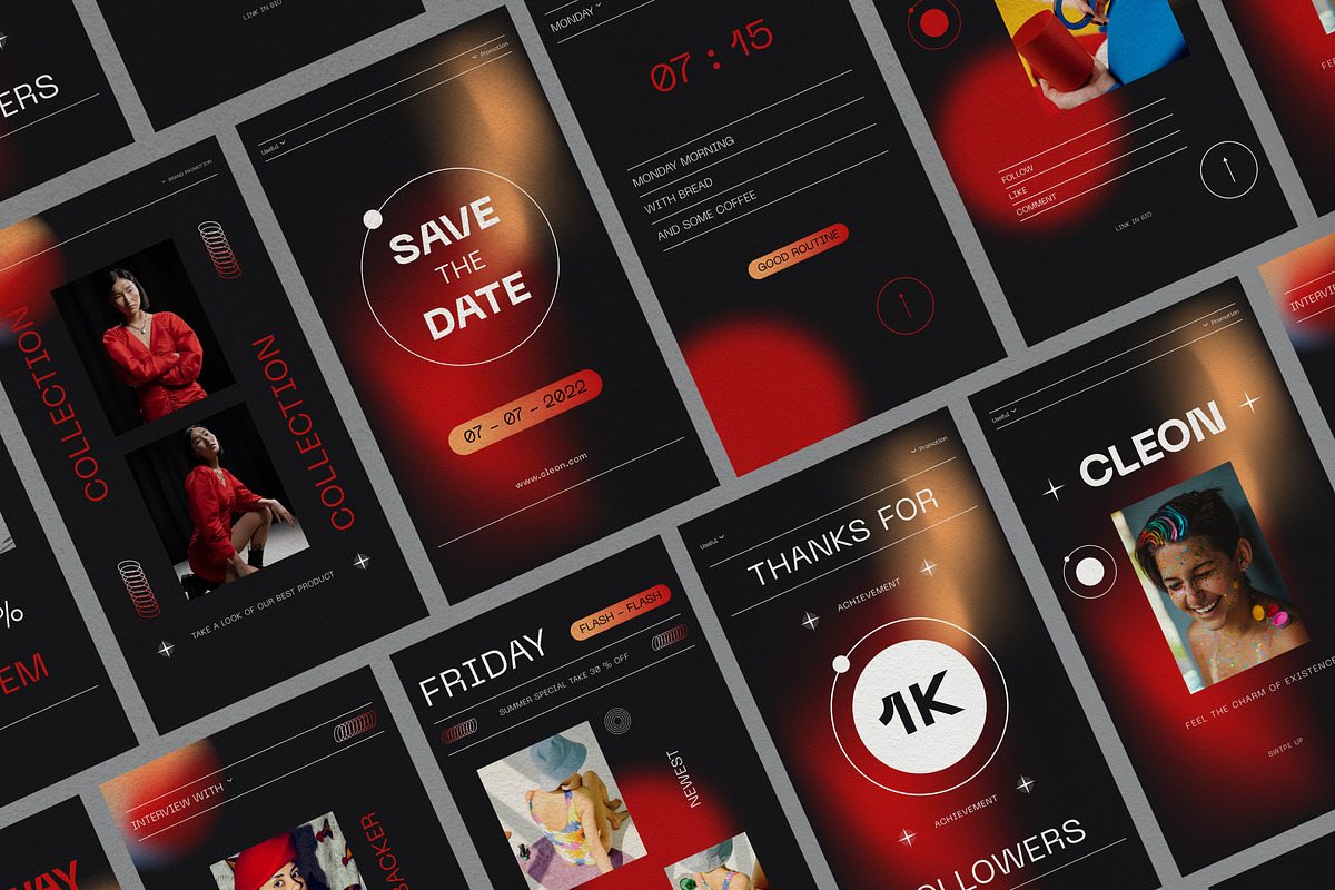 Cleon - Instagram, a Social Media Template by Temptackle (Photo 5 of 5)