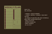 Printable Weekly Planner, a Templates & Theme by StudioClub (Thumbnail 5 of 5)