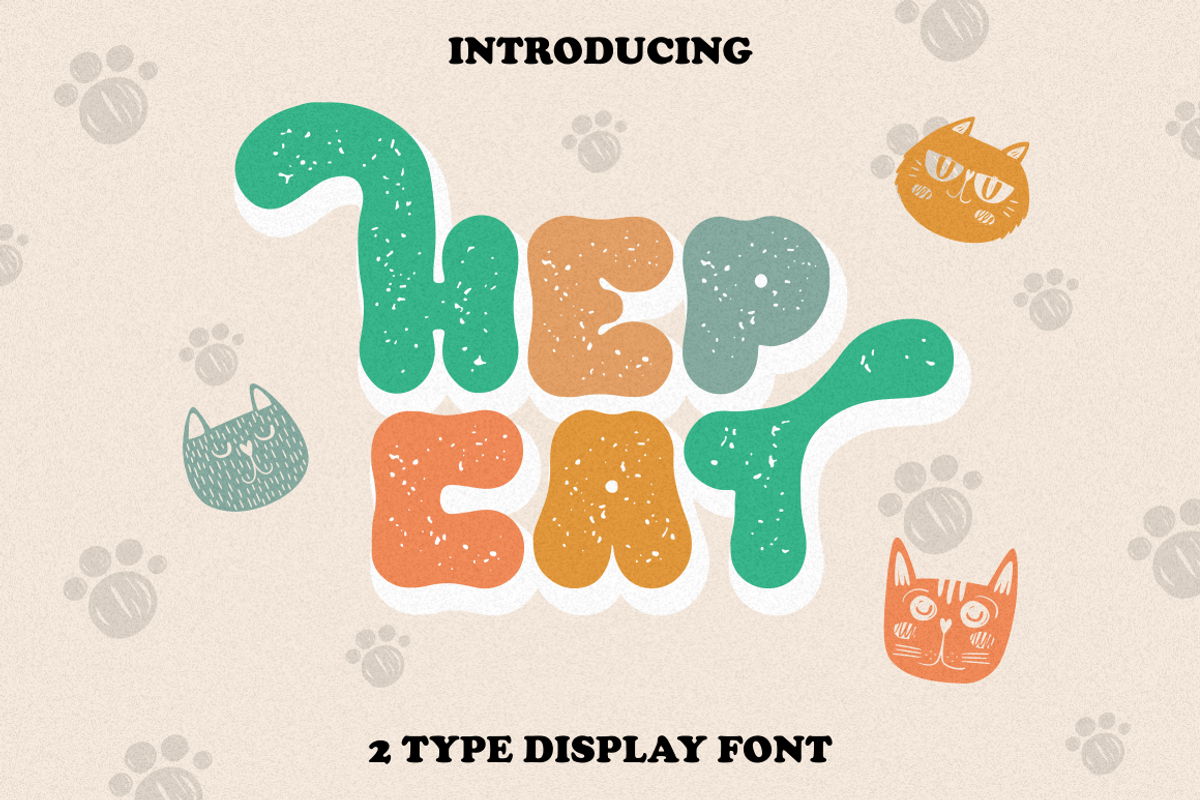 The Hepcat - 2 Style Display Font, a Font by PutraCetol Studio (Photo 1 of 12)