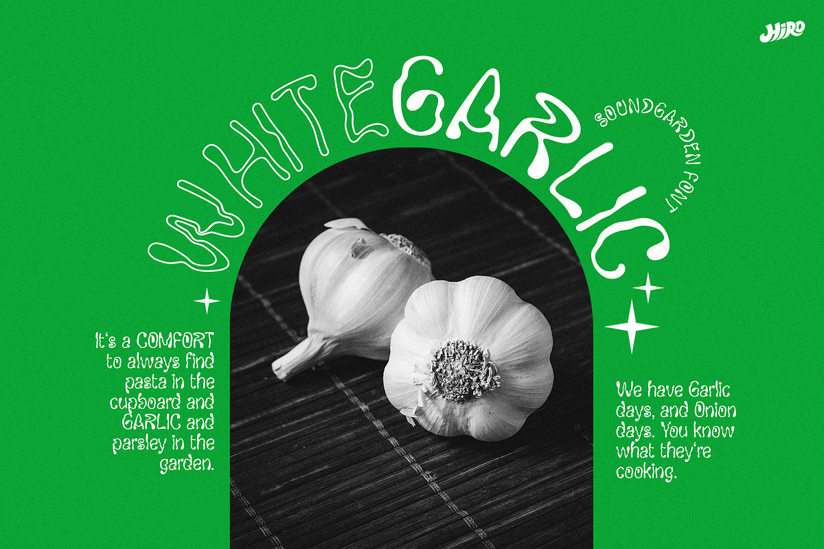 Soundgarden - Display, a Font by HIRO.std (Photo 3 of 10)
