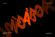 IDOL Poster Font, a Sans Serif Font by kavoon (Thumbnail 6 of 7)
