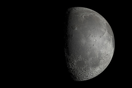 moon 3d render