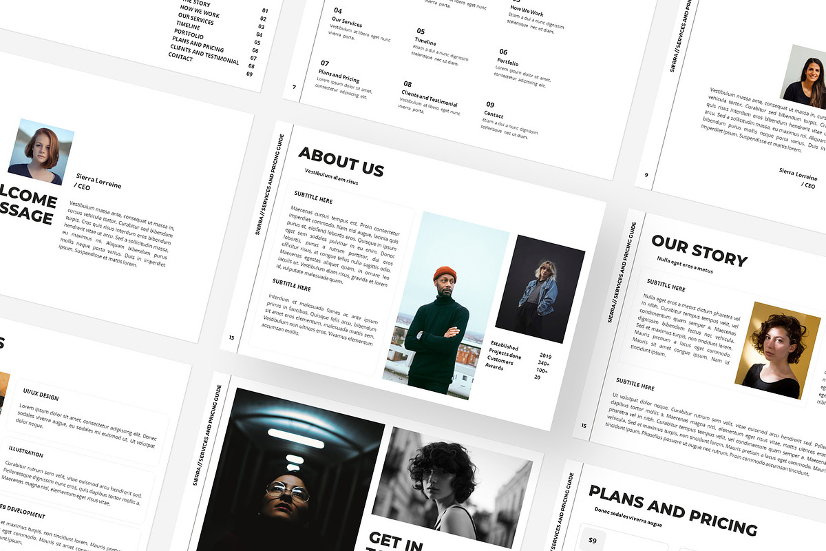 Services and Pricing Guide Template, a Presentation Template by Gaize (Photo 9 of 11)