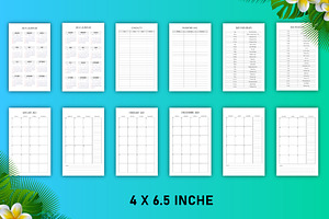 Editable 2023-2024 Pocket Planner