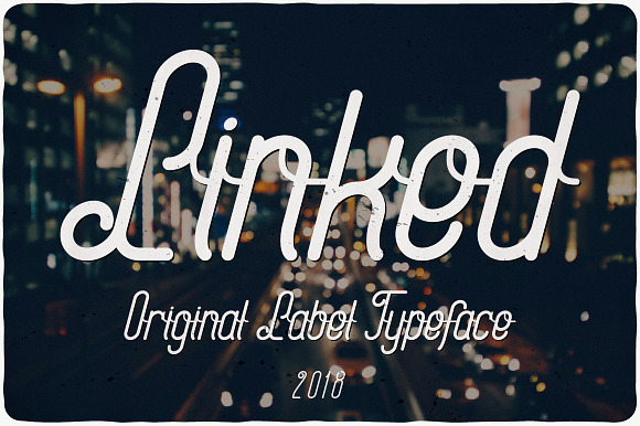 Linked Label Typeface preview 7