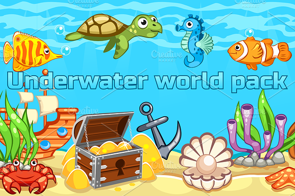 Underwater World Pack preview 4
