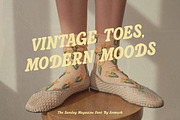The Sunday Magazine - Retro Font, a Handwritten Font by AnMark (Thumbnail 8 of 18)