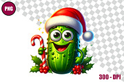 Christmas Pickles Clipart Bundle, a Decorative Illustration by taramija (Thumbnail 23 of 26)