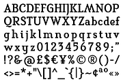 Sanzibar Schreef, a Slab Serif Font by ArtyType (Thumbnail 5 of 5)