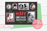 Holiday Photo Card Template, a Card Template by Sweet Papers (Thumbnail 1 of 2)