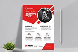 Business Flyer Template, a Flyer Template by MightyDesign