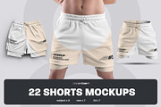 22 Sport Shorts Bundle Mockups, a Shirt Mockup by Grow Design Craft Studio (Thumbnail 1 of 7)