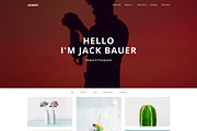 Leanex - Minimalist Portfolio Theme, a WordPress Template by DinevThemes (Thumbnail 2 of 5)