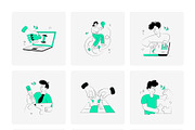 Business Illustrations, a Finance Illustration by Brickclay (Thumbnail 16 of 18)