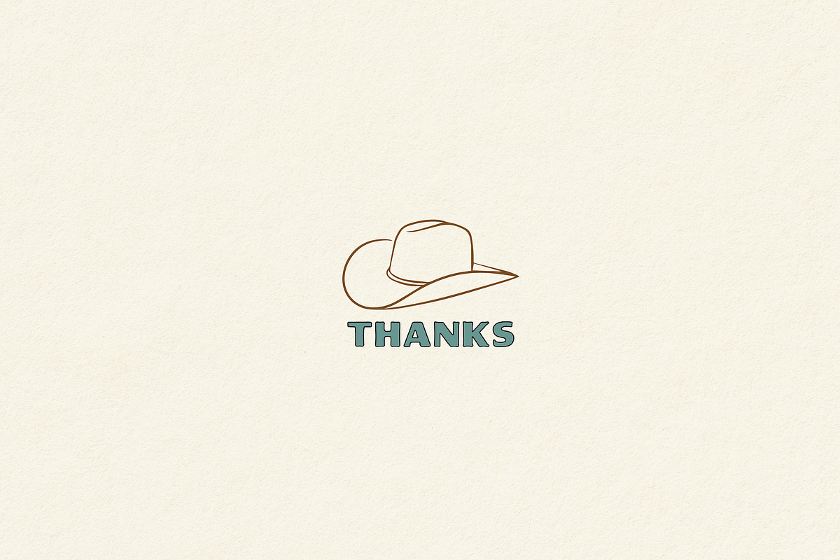 Cowboy Hats - Western Illustrations, an Illustration by Kellie Lynn Media (Photo 6 of 6)