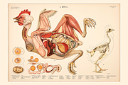 Rare Vintage Animal Anatomy, an Animal Illustration by Digital Museum (Thumbnail 5 of 8)