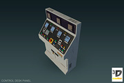 Control Desk Panel, an Object 3D Model by 3DCaster (Thumbnail 4 of 6)