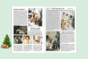 Merry Christmas Newsletter, a Brochure Template by ROJI CREATOR (Thumbnail 2 of 5)