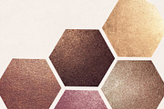 Rose Gold Pigmented Paper, a Texture Graphic by Desiree Lange (Thumbnail 4 of 4)