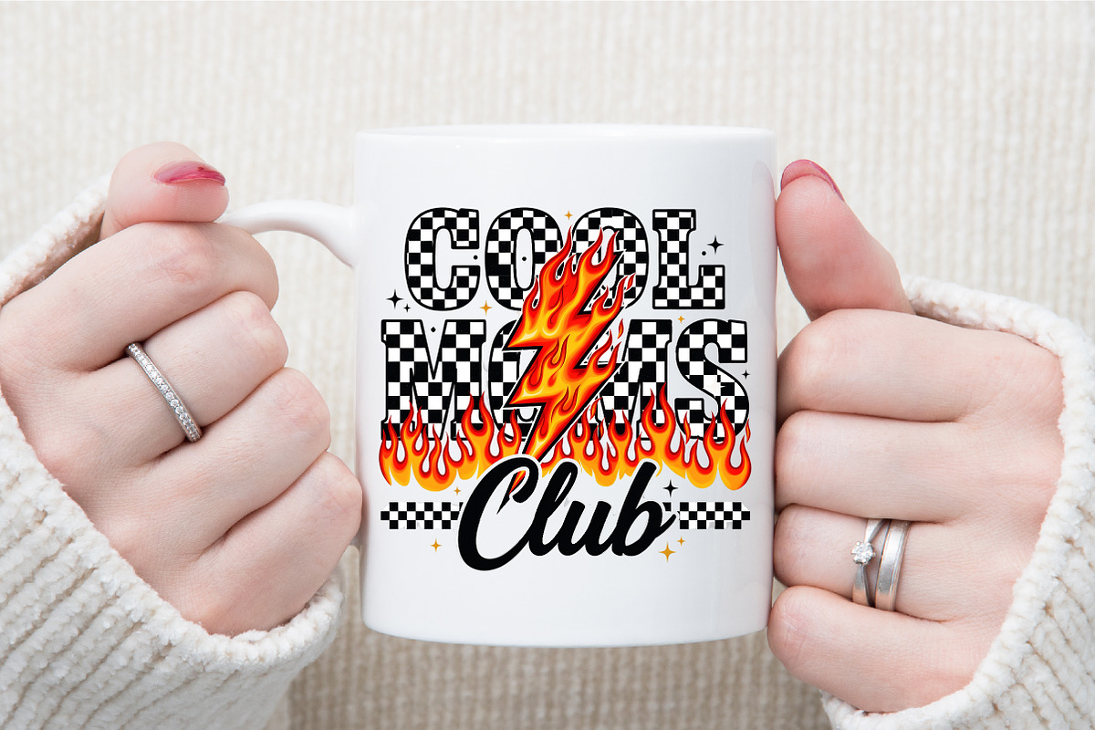 Cool Moms Club Png, Mother's Day Png, a Work Illustration by Sublimation Artist (Photo 7 of 9)