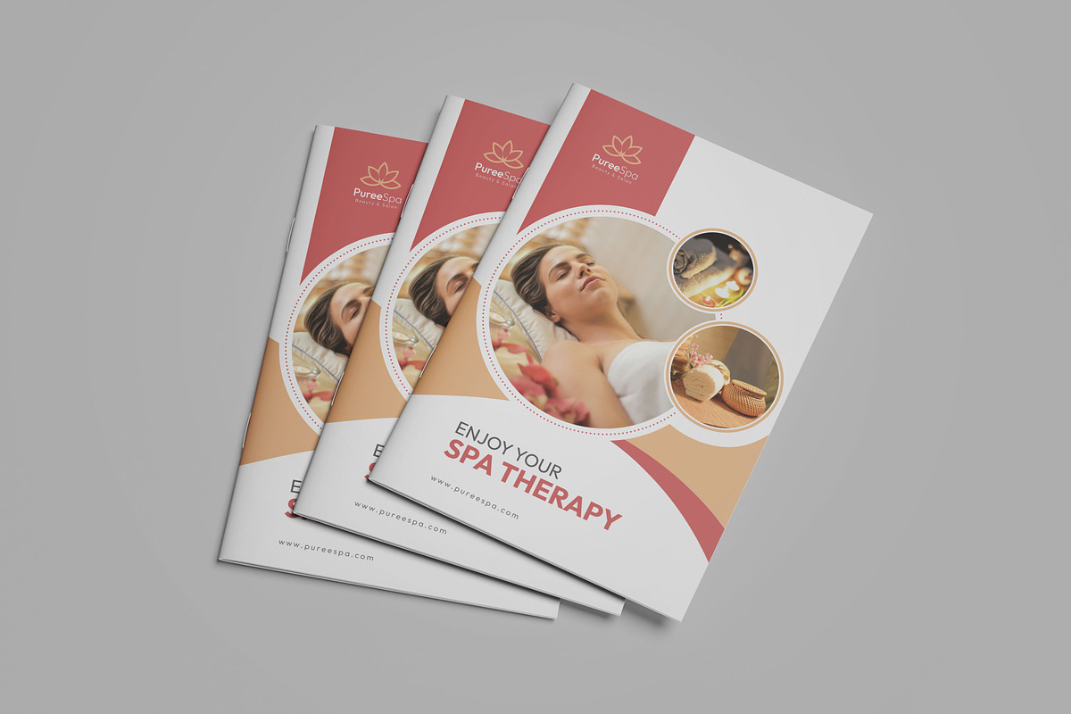 Spa & Beauty Salon Catalog Brochure, a Brochure Template by VectStock (Photo 6 of 7)