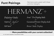 Hermanz Titling, a Serif Font by California Type Foundry (Thumbnail 10 of 10)