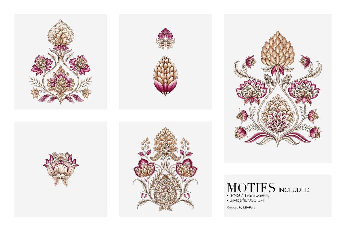 GULISTAAN | Traditional Prints, a Pattern Graphic by LEAFure (Photo 4 of 9)