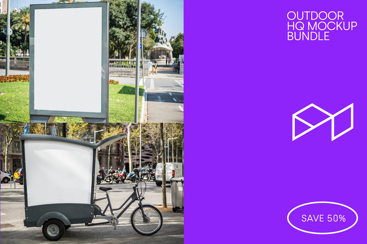 Outdoor Mockup Bundle, an Advertising Mockup by M-up (Photo 3 of 3)