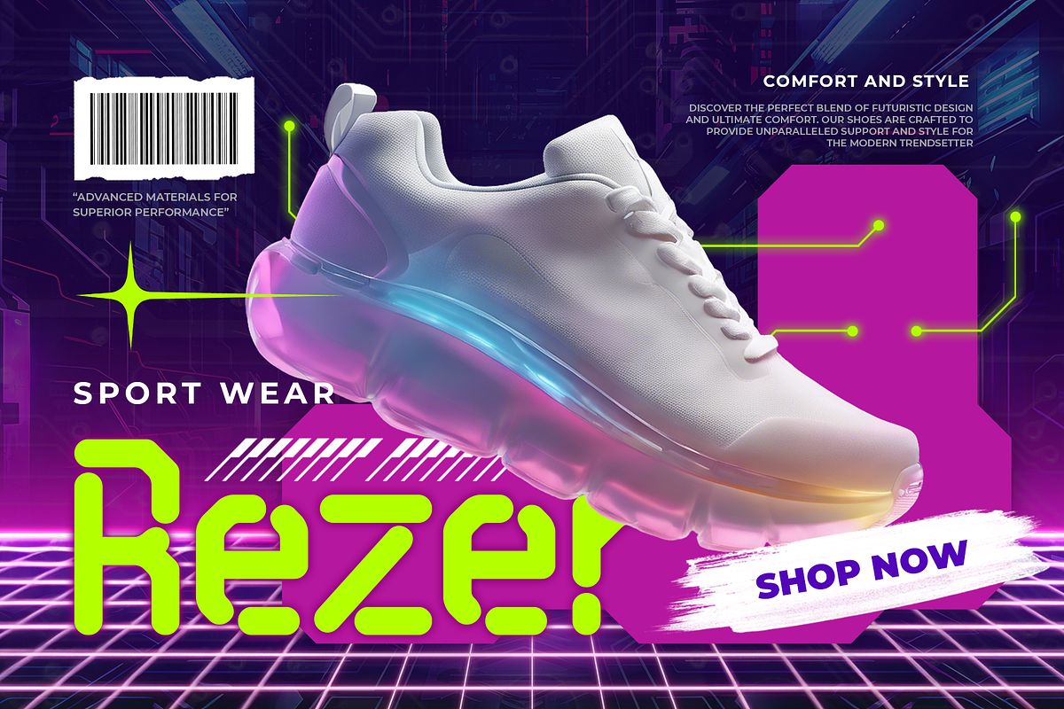 Town Hack - Futuristic Display Font, a Sans Serif Font by Kincrev Studio (Photo 4 of 10)