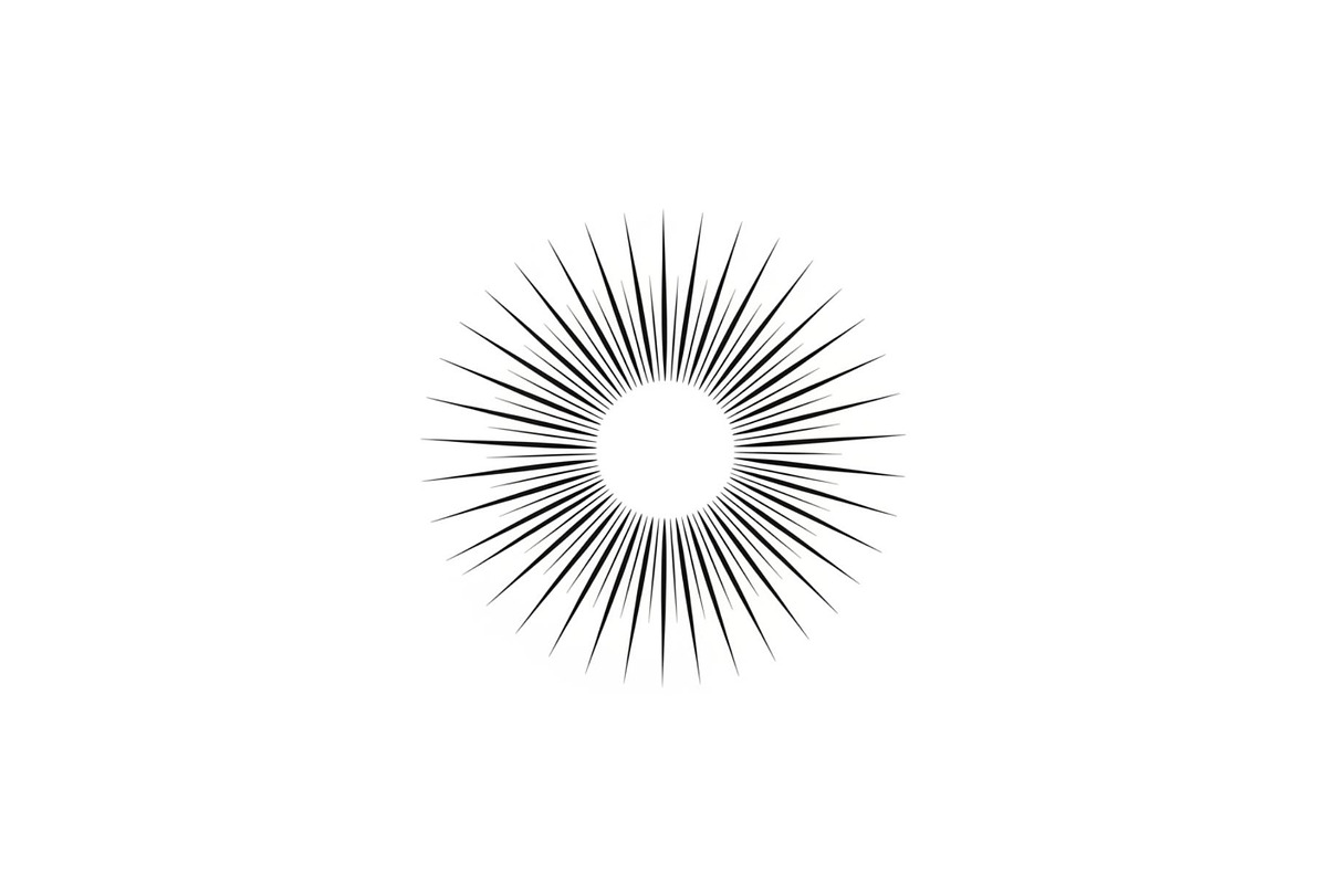 Sunburst Rays Vector Bundle Bundle, an Illustration by yasushie (Photo 28 of 31)