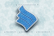 Jeans Textile - Editable Text Effect, a Layer Style Add-On by rwgusev (Thumbnail 4 of 5)