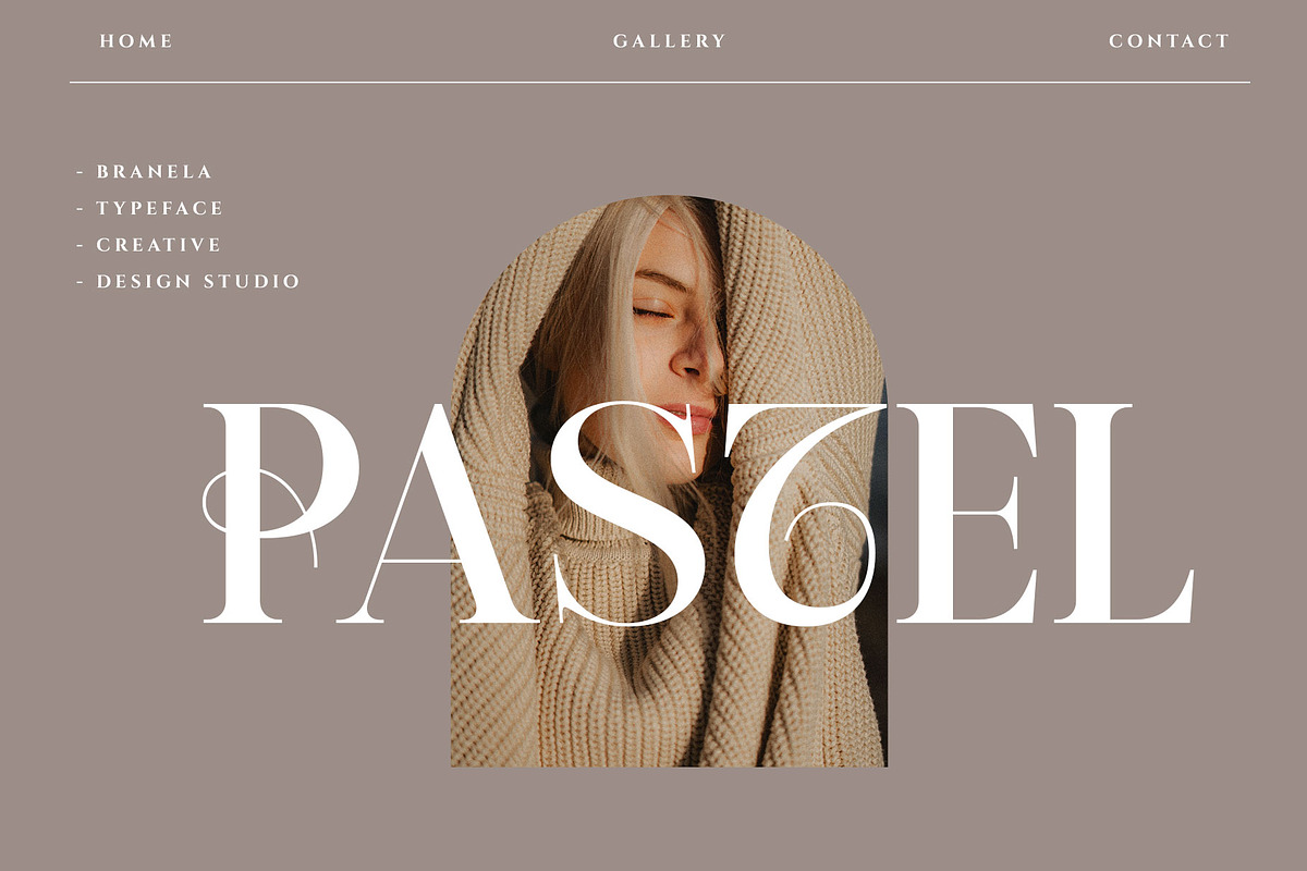 Branela Experiemental Serif font, a Serif Font by RantautypeStudio (Photo 12 of 15)