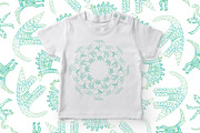 Dinosaurs Illustrations And Patterns, a Graphic by kh_cat (Thumbnail 14 of 14)