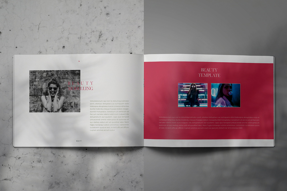BEAUTY Lookbook Brochure Template, a Brochure Template by Indotitas (Photo 8 of 9)