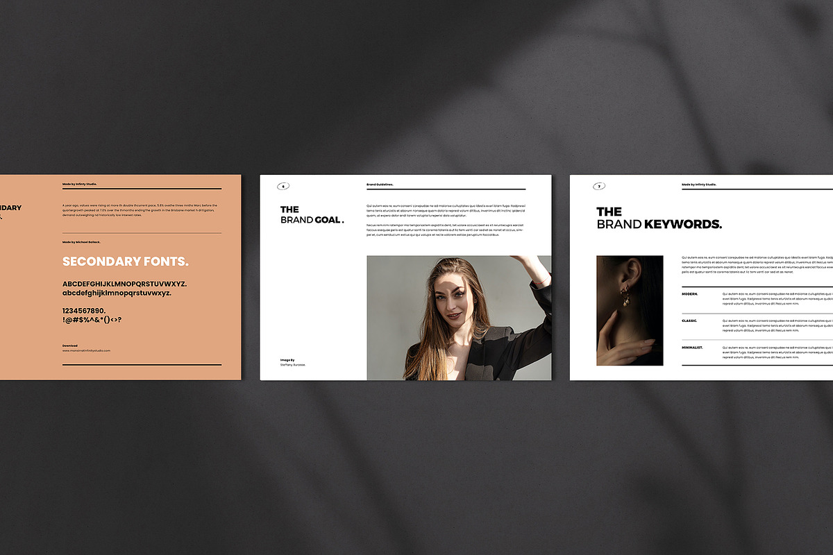Brand Guideline, a Brochure Template by Occy Design (Photo 8 of 11)