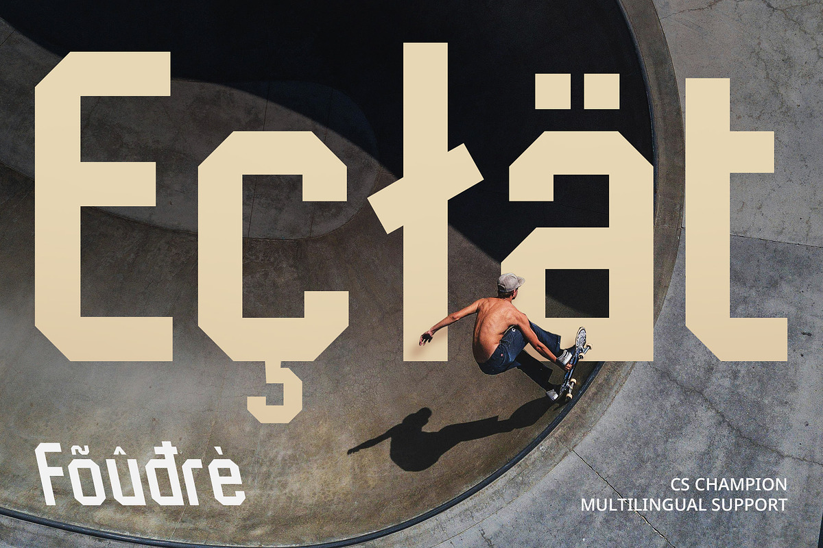 CS Champion – Sporty Font, a Sans Serif Font by Craft Supply Co. (Photo 5 of 8)