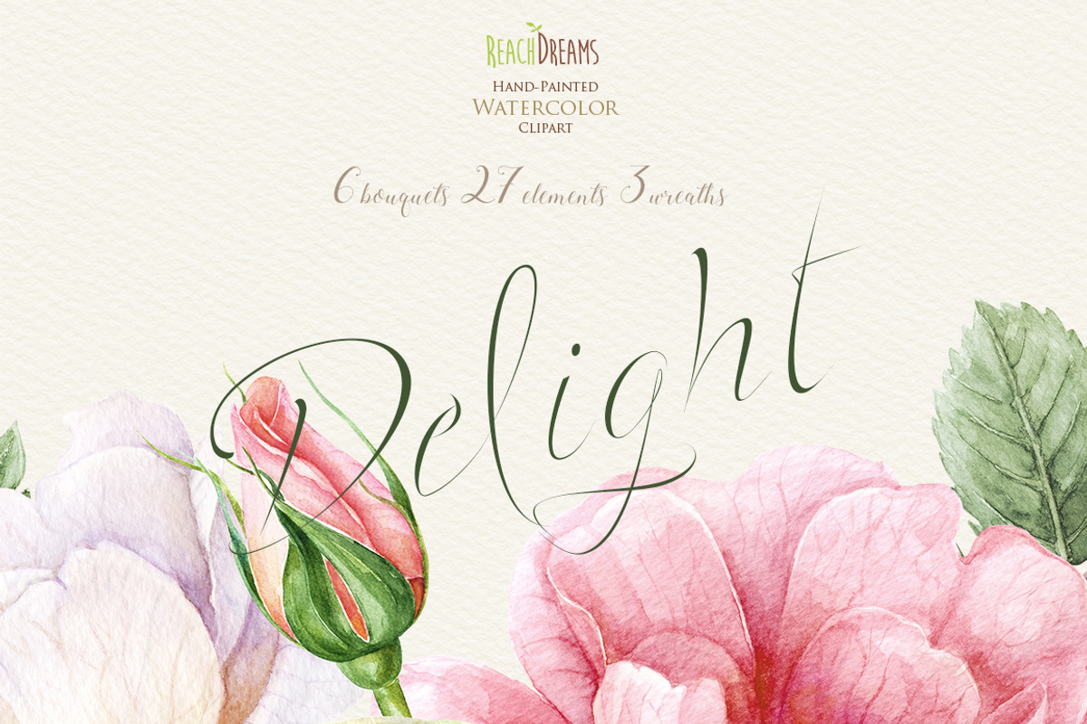 Vintage Roses Collection, a Decorative Illustration by ReachDreams (Photo 6 of 7)