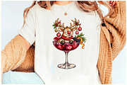 Whimsical Christmas Cocktail PNGs, a Decorative Illustration by Ink Gallery (Thumbnail 9 of 13)