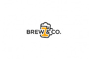Brew Co Logo, a Branding & Logo Template by Logocreative (Thumbnail 2 of 2)