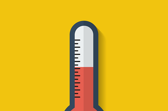 Thermometer Icon.