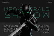 Felbion – Futuristic Display Font, a Sans Serif Font by Vadovastd (Thumbnail 3 of 9)