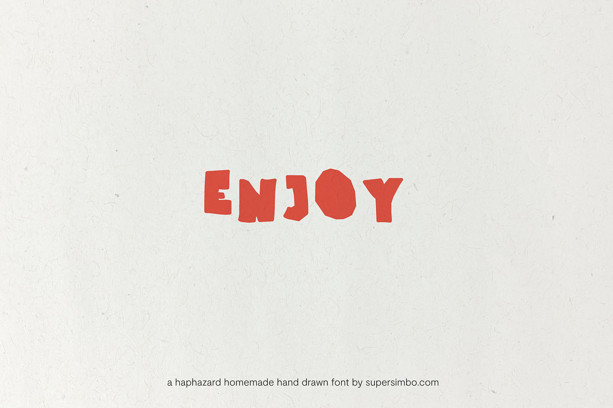 No Pizza – Hand drawn slice of fun, a Handwritten Font by Supersimbo © (Photo 8 of 8)