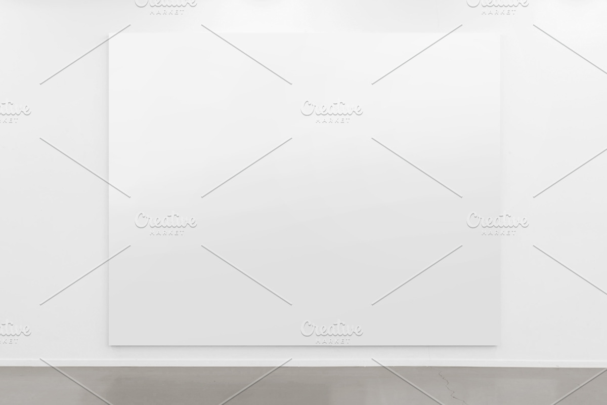 Gallery Exhibition Mockup - 01, a Print Template by Formelier (Photo 3 of 5)