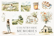 Countryside Memories, a Decorative Illustration by PeDe Designs (Thumbnail 12 of 15)