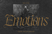 Bageshron Blackletter Font Family, a Blackletter Font by Enxyclo Studio (Thumbnail 13 of 27)