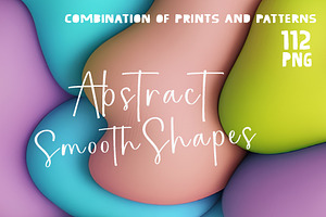 Smooth Soft Shapes graphic bundle