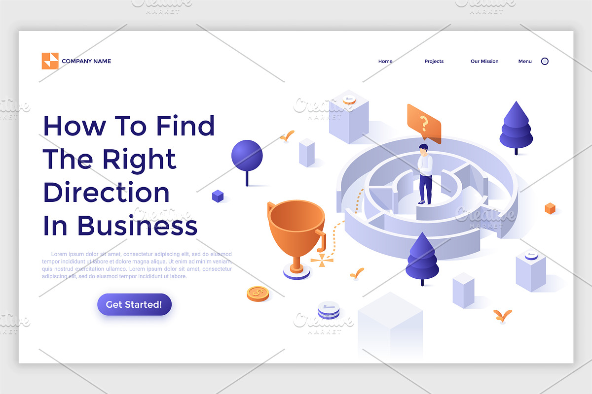 Isometric Solutions Mini. Part 16, a Templates & Theme by Andrew Kras Design (Photo 2 of 18)