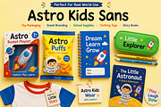 Astro Kids Sans, a Serif Font by Wow Magic (Thumbnail 4 of 7)